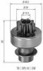 MAGNETI MARELLI 940113020145 Pinion, starter